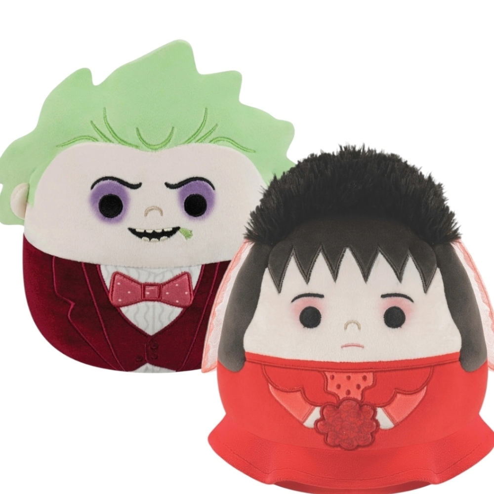 Squishmallows Beetlejuice Groom And Lydia Bride Set - Picture 3 of 11